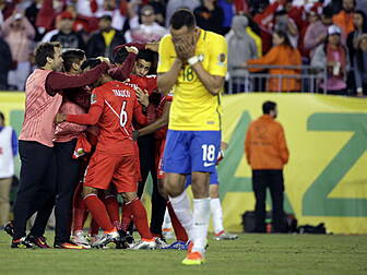 Brazil knocked out of the Copa...